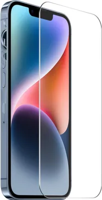 Produktbild von iPhone 15 Displayschutz - 9H Panzerglas - Transparent