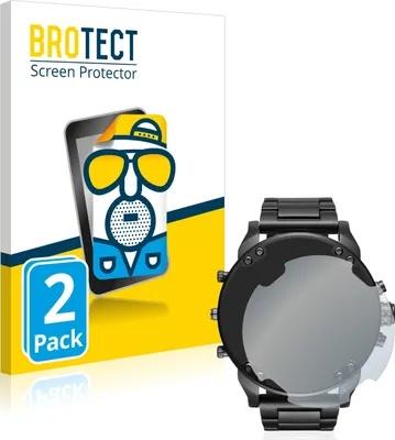Produktbild von 2x BROTECT Schutzfolie für Diesel DZ7395 Mr. Daddy 2.0 Displayschutz Displayschutzfolie Folie Matt Entspiegelungsfolie