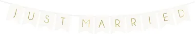 Immagine prodotto di Banner "Appena Sposati" di 15 x 155 cm