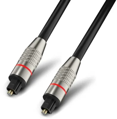 Obrázek produktu pro Go Go Gadget – Digitální optický kabel – Optický kabel – Vhodný pro připojení Toslink – 200 cm – Černá barva
