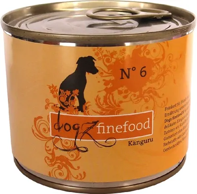 Produktbild von Dogz finefood N° 6 - Känguru, Adult, jede Rasse, Känguru, 200 g