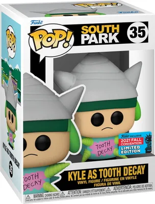 Produktbild von South Park - Kyle as Tooth Decay 35 2021 Fall Convention Limited Edition - Funko Pop! - Vinyl Figur