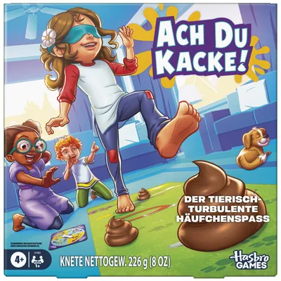 Zdjęcie produktu dla Hasbro Gaming Nie wdepnij w to! Gra, 4 lat(a), 10 min