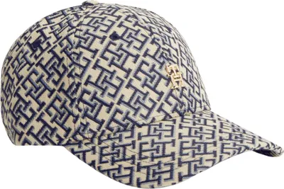 Zdjęcie produktu dla Czapka damska Tommy Hilfiger z logo, kolor niebieski (Space Blue), model Einhei