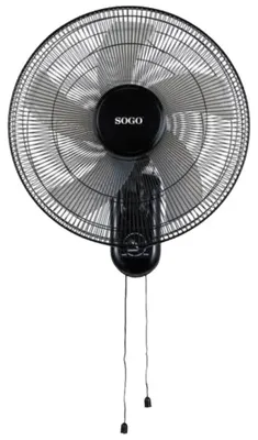 Obrázek produktu pro Sogo VEN-SS-21320, Domácí vrtulový ventilátor, Černá, Zeď, 40 cm, AC, 50 W