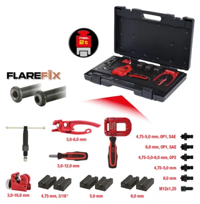 Produktbild von KS-Tools 122.1290 Universal Bördelgerät-Satz 15-tlg