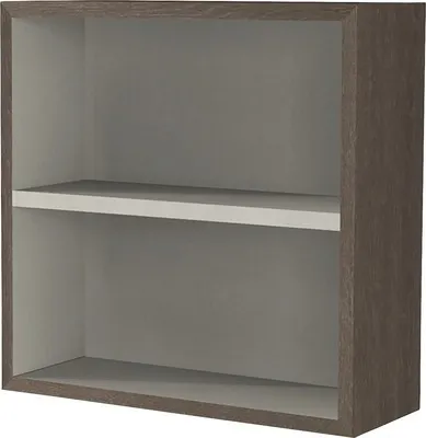 Produktbild von Baden Haus Hängeschrank ohne Tür BxHxT 40 x 40 x 15 cm Eiche dunkel fertig montiert