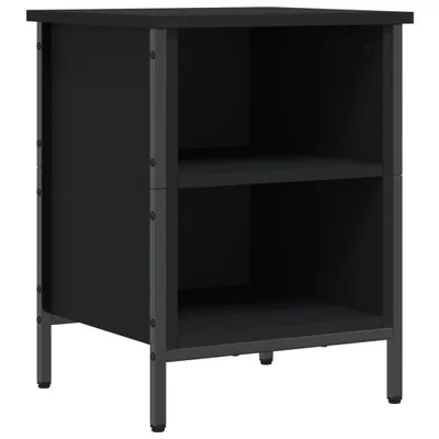 Zdjęcie produktu dla vidaXL Stojak na buty czarny 38x35x50 cm materiał drewnopochodny