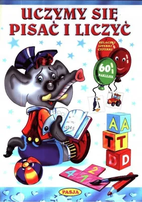 Zdjęcie produktu dla Książeczka dla dzieci ucząca pisania i liczenia