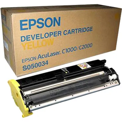 Produktbild von Epson AL-C1000/2000 Tonerkassette (inkl. Entwickler), Yellow 6k, 6000 Seiten, 1 Stück(e)