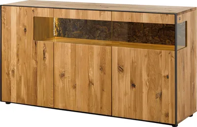 Image de MASSIVMOEBEL24 | Buffet 200x45x86  en bois de Chêne naturel huilé STARNBERG #16
