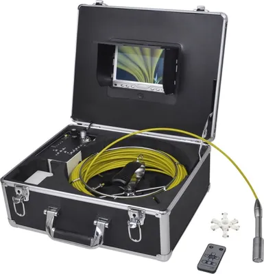 Image de Caméra d'inspection de tuyaux 30 m avec boîtier deDVR