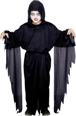 Immagine prodotto di Smiffys - Costume "Screamer" per bambini SM851 (128-134) (Nero)