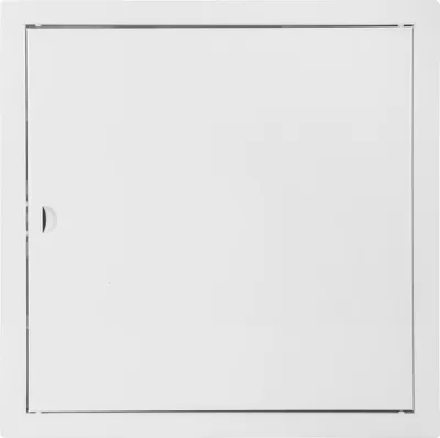 Produktbild von Revisionsklappe Revisionstür Metallische FEINZ - 50x50 cm - Weiß - Einfache Montage - Robuste Konstruktion