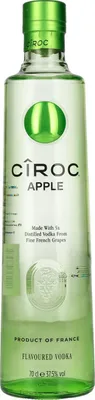 Produktbild von CîROC Apple, Premium Wodka, Apfelgeschmack, 37,5% vol, 700ml Einzelflasche