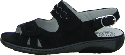 Produktbild von WALDLÄUFER Damen Sandalen & Sandaletten schwarz Gr. 9