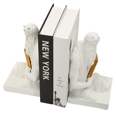 Immagine prodotto di Faropa - Statua, Bianco, Statua Fermalibro