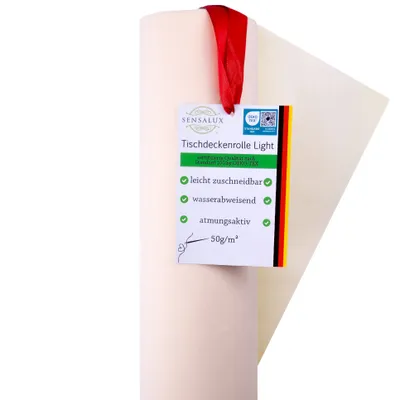 Produktbild von Sensalux NATURE light, Light Tischdecke - 1,1m x 25m Perle