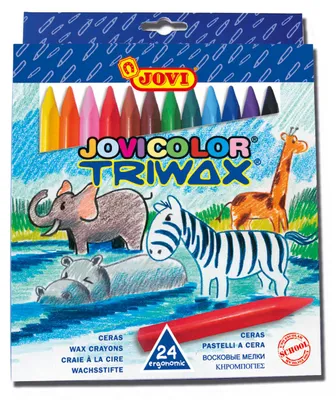Obrázek produktu pro JOVI voskovky trojhranné 24 ks