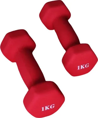 Zdjęcie produktu dla Hantla 1 kg X-sport-czerwona 2 szt.