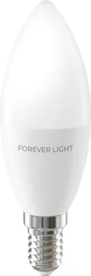 Immagine prodotto di Forever Light Lampadina LED E14 C37 8,5 W 1000 lm 3000 K, classe energetica E