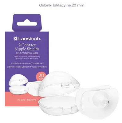 Stillabdeckungen 20 mm, von Lansinoh, für stillende Mütter