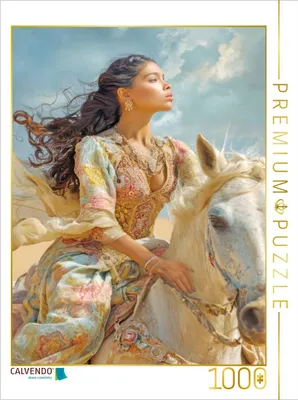 Produktbild von CALVENDO Puzzle Pferdeliebe | 1000 Teile Lege-Größe 64x48cm Foto-Puzzle für glückliche Stunden
