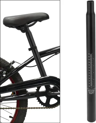 Produktbild von Fahrrad Sattelstütze Aluminiumlegierung Ohne Scale Mark 28.6x450mm