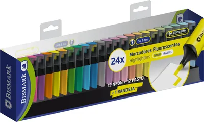 Immagine prodotto di Bismark, pennarello fluorescente, codice prodotto 904266803, multicolore, per bambini, multicolore, taglia unica