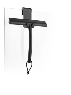 Immagine prodotto di Blomus Vipo tergicristallo per doccia, tergicristallo, spatola per doccia, silicone, 20 cm, magnete / antracite 68982