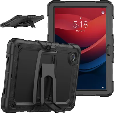 Immagine prodotto di Per Lenovo Tab M11 Custodia per tablet ibrida in silicone stand-up per PC con supporto