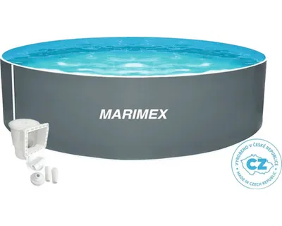 Produktbild von Bazén Marimex Orlando 3,05 x 0,91 m šedý se skimmerem Olympic