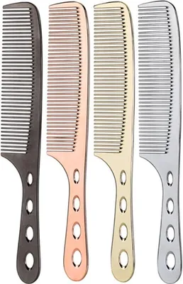 Imagen del producto de Peine para cortar el cabello, de 20,5 cm, ideal para cabello rizado y húmedo