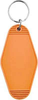 Produktbild von CombiCraft Hunter Hotel Schlüsselanhänger Orange, 45x88mm - 10 Stück