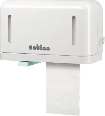 Produktbild von Satino Toilettenpapierspender 331084 27,0x16,3x14,7cm ws
