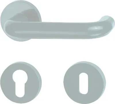 Immagine prodotto di Maniglia in plastica con etichette bianche