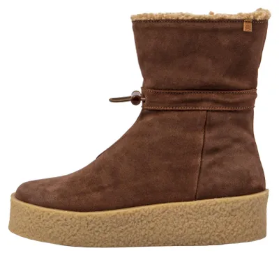 Image de El Naturalista Botte pour Femme N5923 SILK SUEDE CHOCOLATE / DOLMEN Couleur Marron