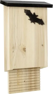 Produktbild von CJ Wildlife Fledermauskasten Glamis natur/schwarz LxBxH: 17x6,1x31,2 cm