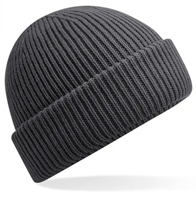 Produktbild von Beechfield B508R | Wind Resistant Breathable Elements Beanie - Farbe: Graphite Grey - Größe: One Size