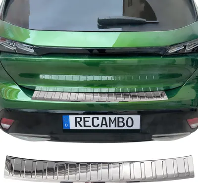 Immagine prodotto di Protezione paraurti cromata in acciaio inox adatta per Peugeot 308 III Hatchback | anno dal 2021>