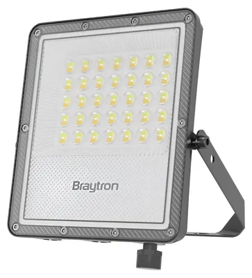Produktbild von Braytron 50W LED Strahler Außen IP65 – Superhell 5500LM Flutlicht mit Farbwahl 3000K/4000K/6500K, wasserdichter Aluminium Außenstrahler