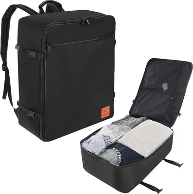 Produktbild von Granori Handgepäck Kofferrucksack "Dreampack Jumbo" – 55x40x20 / 55x40x23 cm Reiserucksack mit bis zu 44 L Fassungsvermögen