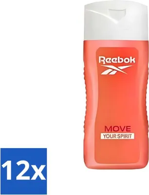 Zdjęcie produktu dla Reebok - Move Your Spirit - Żel pod prysznic - 400 ml - Value pack - 12 szt
