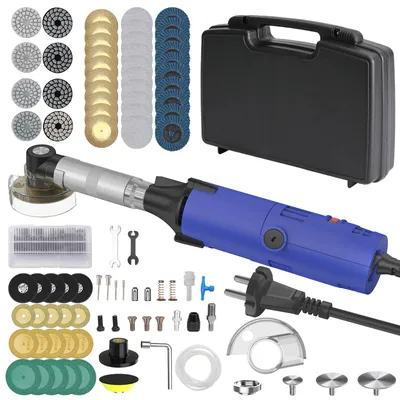 Image de Nettoyant pour joints de carrelage - Ponceuse électrique droite - 500 W - 6 vitesses variables - Nettoyage des joints - Ponçage - Polissage