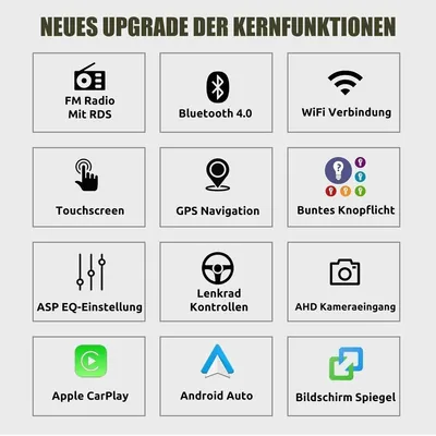 Obrázok produktu pre Autorádio 7 palcov pre modely BMW 3 (E90, E91, E92, E93) s operačným systémom Android 14, GPS navigáciou, DAB+, Carplay, Android Auto, 2 GB RAM, 32 GB pamäťou, 2-DIN, dotyková obrazovka