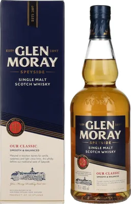 Produktbild von Glen Moray Classic Malt Scotch Whisky 40% 0,7L