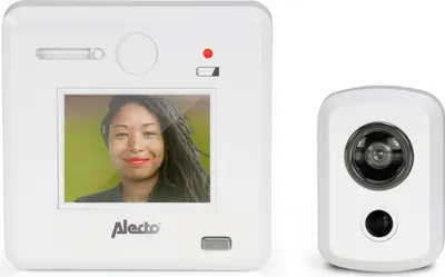 Produktbild von Alecto DC-700 - Digitaler Türspion mit 2.4" Display, weiß