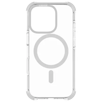 Image de Cubenest Cover pour iPhone 16 Pro MagPro Strong Guard titanium - Compatible avec Magsafe