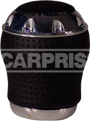 Produktbild von CARPRISS Schaltknauf Schalthebelknauf Schwarz Aluminium Leder