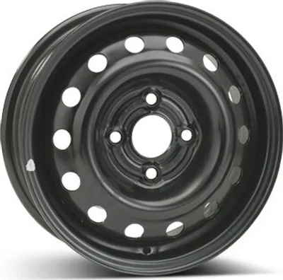 Image de jantes en fer ALCAR ACCIAIO 4040 5x13 4x100 ET 45 NOIR